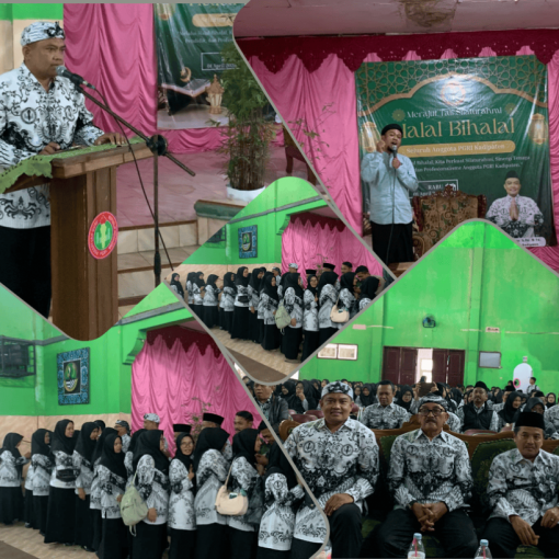 Pererat Silaturahmi dan Profesionalisme, PGRI Kadipaten Gelar Halalbihalal di Gedung Guru